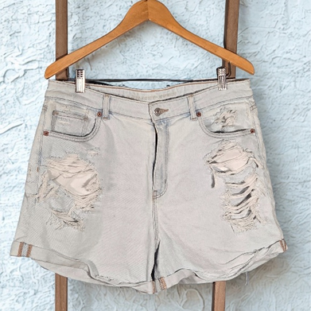 American Eagle Outfitters Destructed Denim Shorts